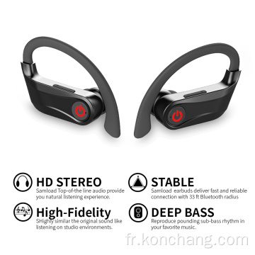 Casque LED Bluetooth 5.0 Son stéréo 9D